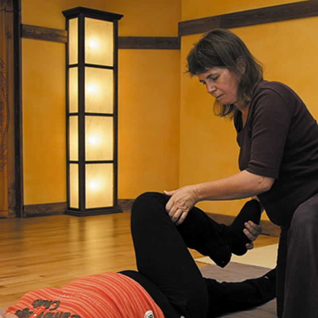 Ganzheitliche Shiatsu - Massage
